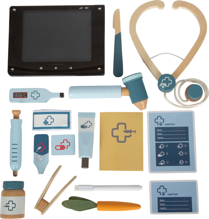 Torba weterynarza z królikiem i akcesoriami Small Foot 12737