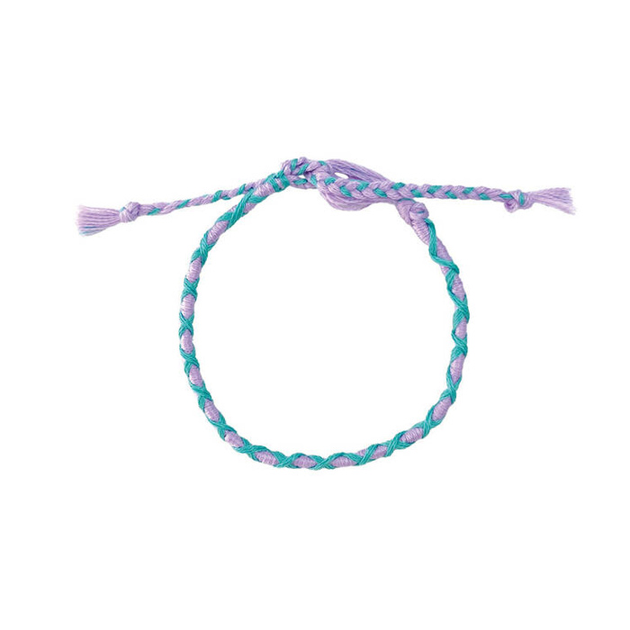 Zestaw kreatywny do tworzenia biżuterii Tęczowe bransoletki 30 szt. J09134 Janod