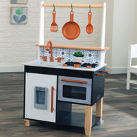 Kuchnia drewniana dla dzieci dwustronna Artisan Island KidKraft KK53441 z kostkarką