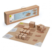 Drewniana Gra edukacyjna Erzi 42042 Nauka ułamków i dzielenia przez zabawę