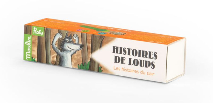 Lampka z projektorem Przygody wilka Moulin Roty 894390