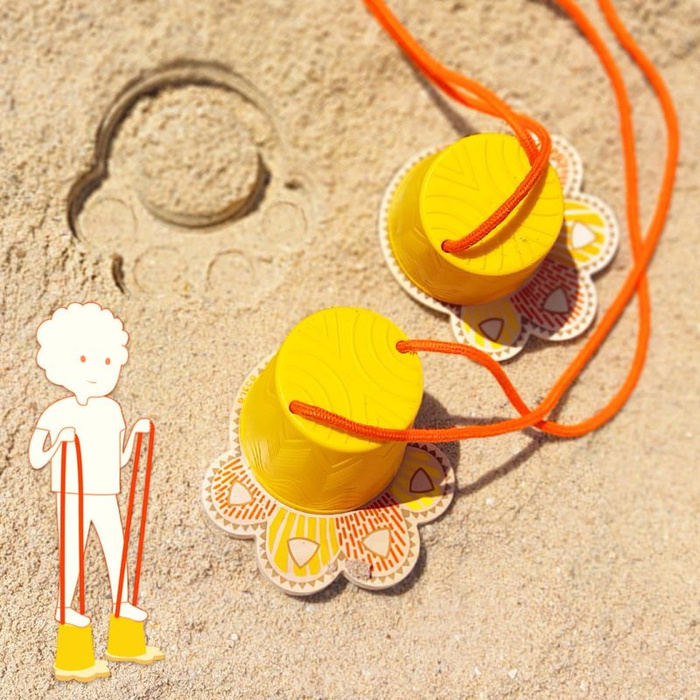 Szczudła kubełkowe antypoślizgowe Djeco DJ02059