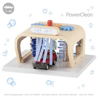 Interaktywna myjnia dla samochodów PowerClean Goki 53779 drewniane zabawki dla dzieci