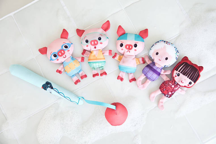 Zestaw do wędkowania w kąpieli Wilk Louis 83497 Lilliputiens