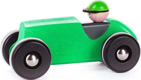 Retro LR - drewniany samochód, 47210-Bajo - samochody zabawki