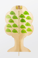 Zabawka edukacyjna Drzewko pełne radości i smutku 110014-Plich, Zabawka drewniana