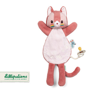 Pacynka świecąca w ciemności Lilliputiens 83613 Przytulanka Kotka Jeanne Komforter dla niemowląt