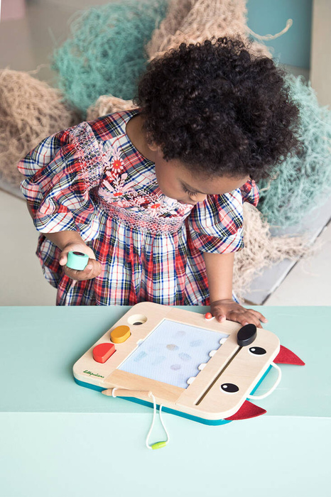 Drewniana tablica do rysowania znikopis Wilk Louis 83473 LILLIPUTIENS