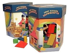 Klocki drewniane o dużych rozmiarach z literkami dla dzieci, XL, 155 el., zabawki konstrukcyjne