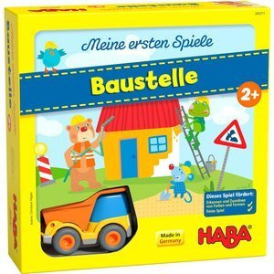 Moja pierwsza gra Plac Budowy HB305211-Haba, gry planszowe