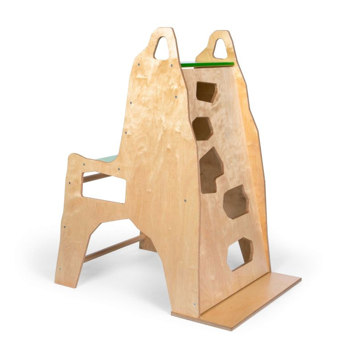 Drewniana wieża do wspinaczki dla dzieci Góra Erzi 44439 sprzęt sportowy dla dzieci