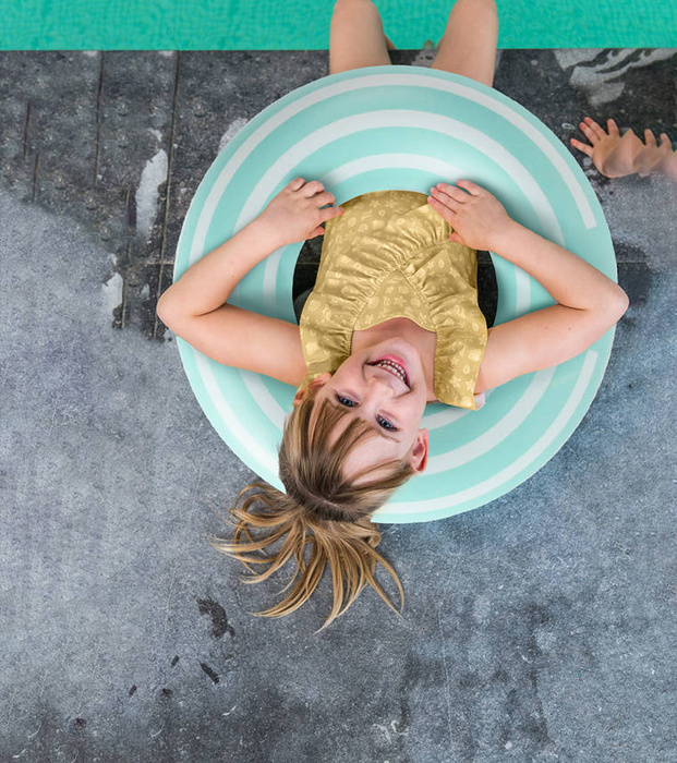 Kółko do pływania średnie Ø 60 cm Garden Green Quut 173380