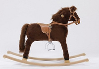 Mały konik na biegunach Alex, zabawka na biegunach