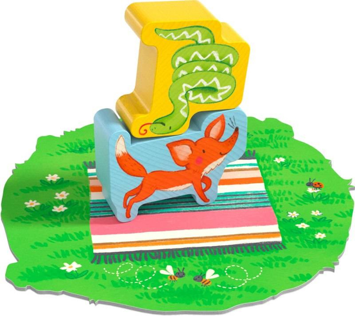 Moja pierwsza gra Zwierzak na zwierzaku HB306069-Haba, gry zręcznościowe dla dzieci