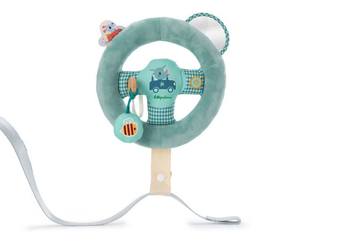 Miękka kierownica aktywizująca Smok Joe 18 m+ Lilliputiens 83512