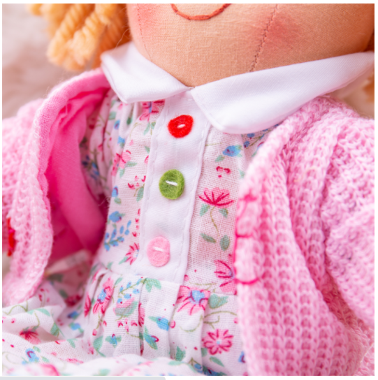 Lalka Paulina (30 cm), BJD005-Bigjigs Toys, lalki dla dzieci