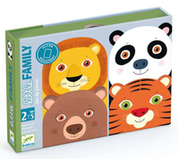 Gra karciana dla maluchów Little Family DJ05062-Djeco, gry dla najmłodszych