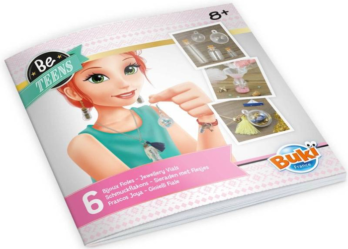 Zrób to sam - BIŻUTERIA Z BUTELECZEK BE115-Buki, zestawy kreatywne dla dzieci