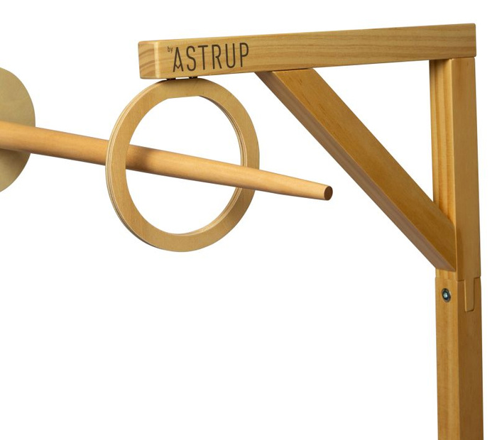 Ring rycerski z lancą i 3 pierścieniami akcesoria do Hobby Horse Astrup 84242