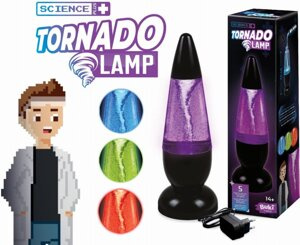 Lampa tornado z doświadczeniami dla dzieci Buki SP004