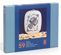 Zestaw do haftu koralikowego dla dzieci i dorosłych AGA Atelier 59 Djeco GA10059