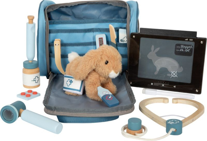 Torba weterynarza z królikiem i akcesoriami Small Foot 12737