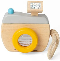 Drewniany aparat fotograficzny Bigjigs 36048 mały reporter