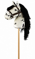 Hobby Horse Koń na kiju łaciaty Astrup 84348