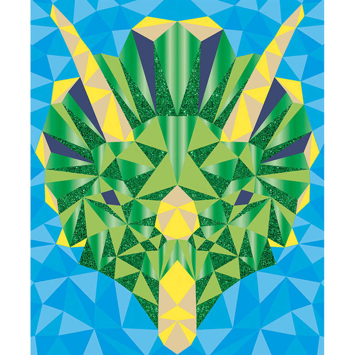 Zestaw kreatywny Mozaika Dinozaury Misterix 7+ J07973-Janod, zestaw artystyczny