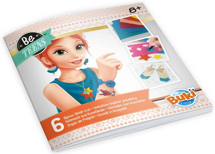 Zrób to sam - BIŻUTERIA ZE SZTUCZNEJ SKÓRY BE111-Buki, zabawki rozwojowe