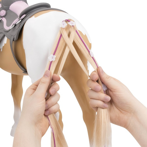 Duży koń 50 cm Palomino z akcesoriami do czesania i stylizacji Our Generation BD38030Z