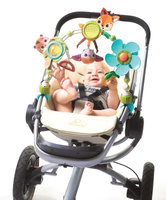 Łuk muzyczny z grzechotkami TL1404306830 Leśna Kraina uniwersalna Zabawka dla niemowląt do wózka, fotelika i leżaczka