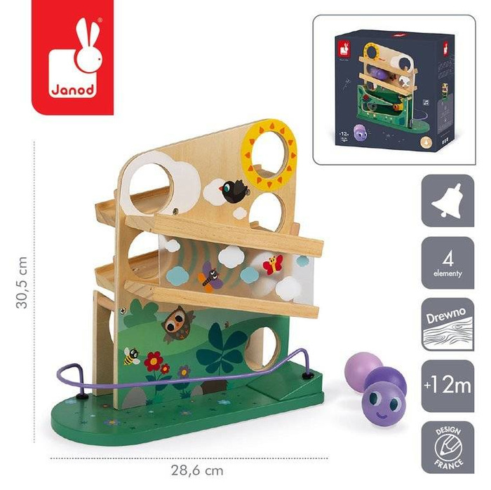 Drewniany kulodrom Gąsienica J08055-Janod