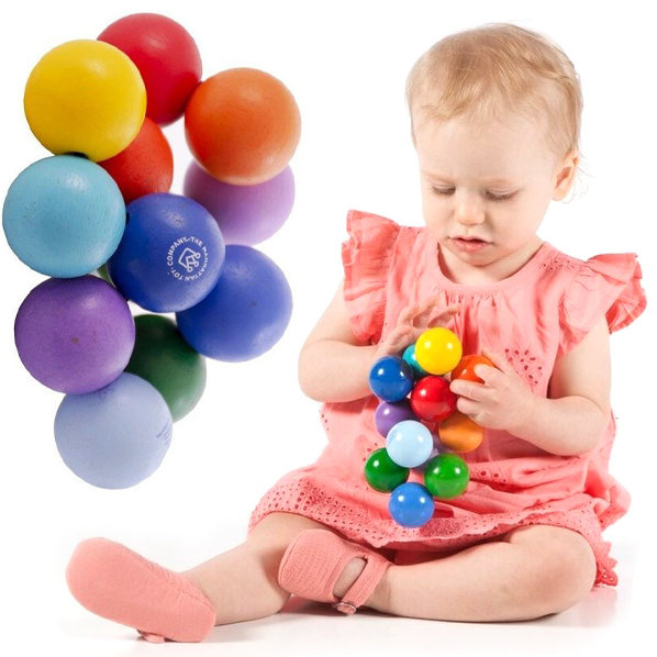 Perełki niemowlęce - zabawka dla maluchów, 210670-Manhattan Toy, zabawki rozwojowe