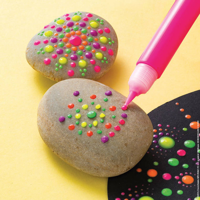 Zestaw kreatywny Malowanie kropkami Dots painting I love creativity Janod J07736