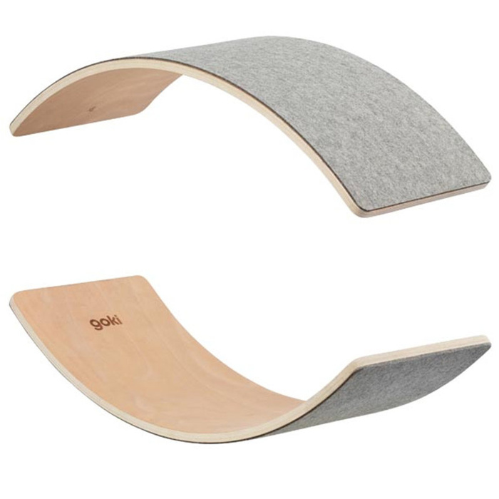 Deska do balansowania z filcem fala Goki 59968