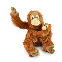 Pluszowy orangutan z dzieckiem 28 cm Rappa 211780
