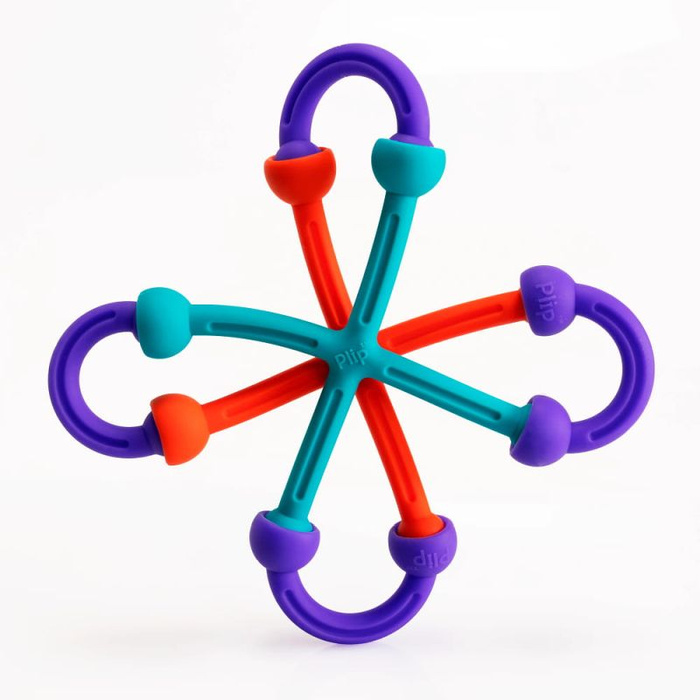 Klocki silikonowe Plip Kit Fat Brain Toys FA491-1 klocki dla dzieci