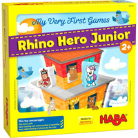 Moja Pierwsza Gra Rhino Hero Junior HB306193-Haba, gry zręcznościowe