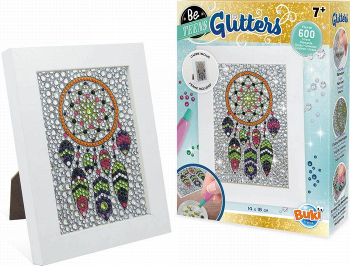 Mozaiki z kryształków - ŁAPACZ SNÓW DP006-Buki, zestaw artystyczny dla dzieci