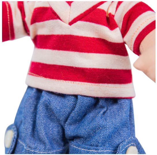 Lalka Adam (25 cm), BJD009-Bigjigs Toys, lalki dla dzieci