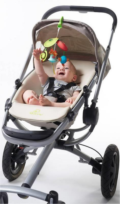 Karuzela podróżna dla niemowląt kompaktowa Zawieszka Pack&Go Zabawa na łące Tiny Love TL1113400458