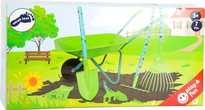 Zabawki ogrodowe Biedronka i Żabka, 12014-Small Foot, zabawy w plenerze