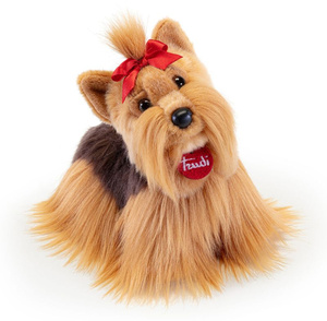 Pluszowa maskotka pies Yorkshire Willy Trudi 22338 Przytulanki dla niemowląt i dzieci