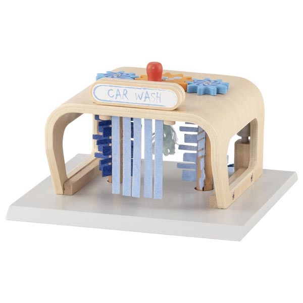 Interaktywna myjnia dla samochodów PowerClean Goki 53779 drewniane zabawki dla dzieci
