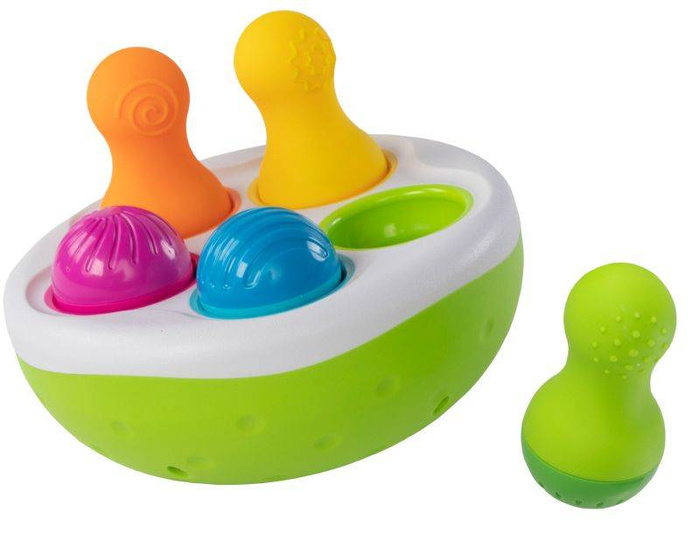 Zestaw Wańki Wstańki SpinnyPins FA248-1 Fat Brain Toys, zabawki dla najmłodszych