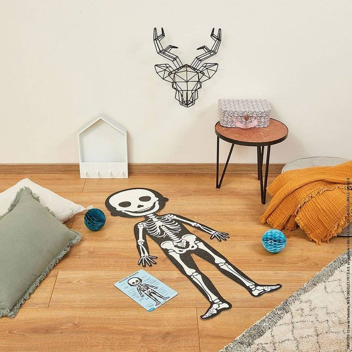 Puzzle edukacyjne gigantyczne Ciało człowieka 50, 75 i 100 elementów 5 +, Janod J02681