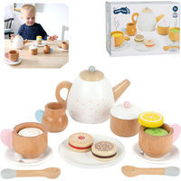 Zestaw do herbaty Chwilka zapomnienia 11214-Small Foot Design, Zabawki drewniane