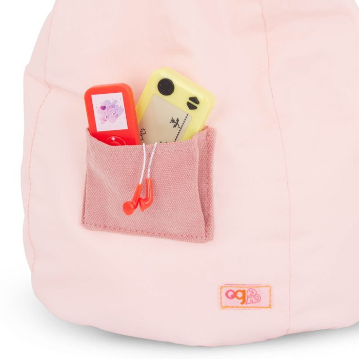Pufa worek sako do siedzenia dla lalki Bean Bag Chair Our Generation BD35348Z