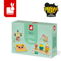 Zestaw zabawek edukacyjnych Box 36 m-cy J04066 Janod